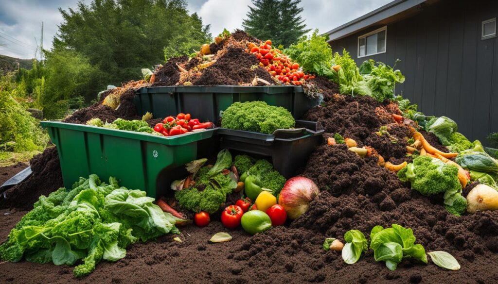 benefícios da compostagem de restos de alimentos