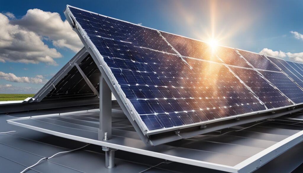 como medir a produção de energia de uma placa solar