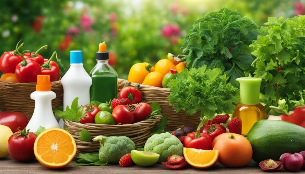 Escolha de produtos orgânicos