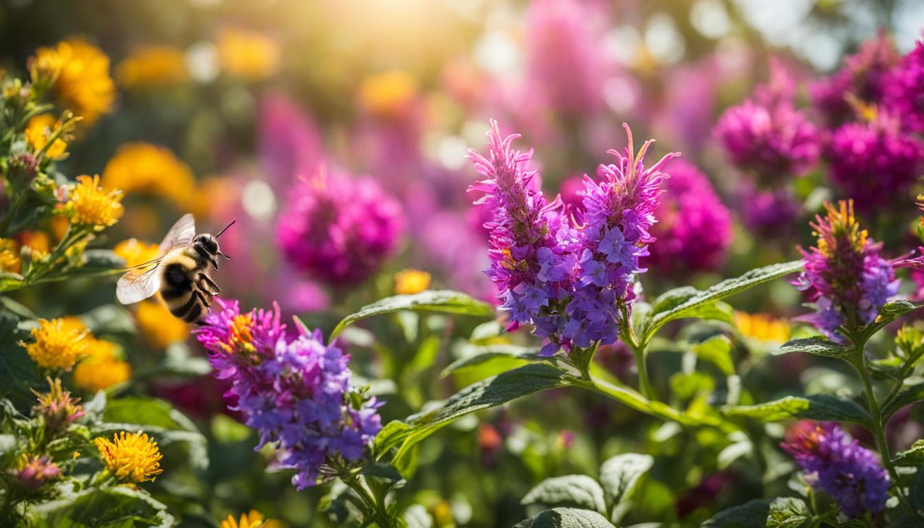 Importância de polinizadores em jardins orgânicos