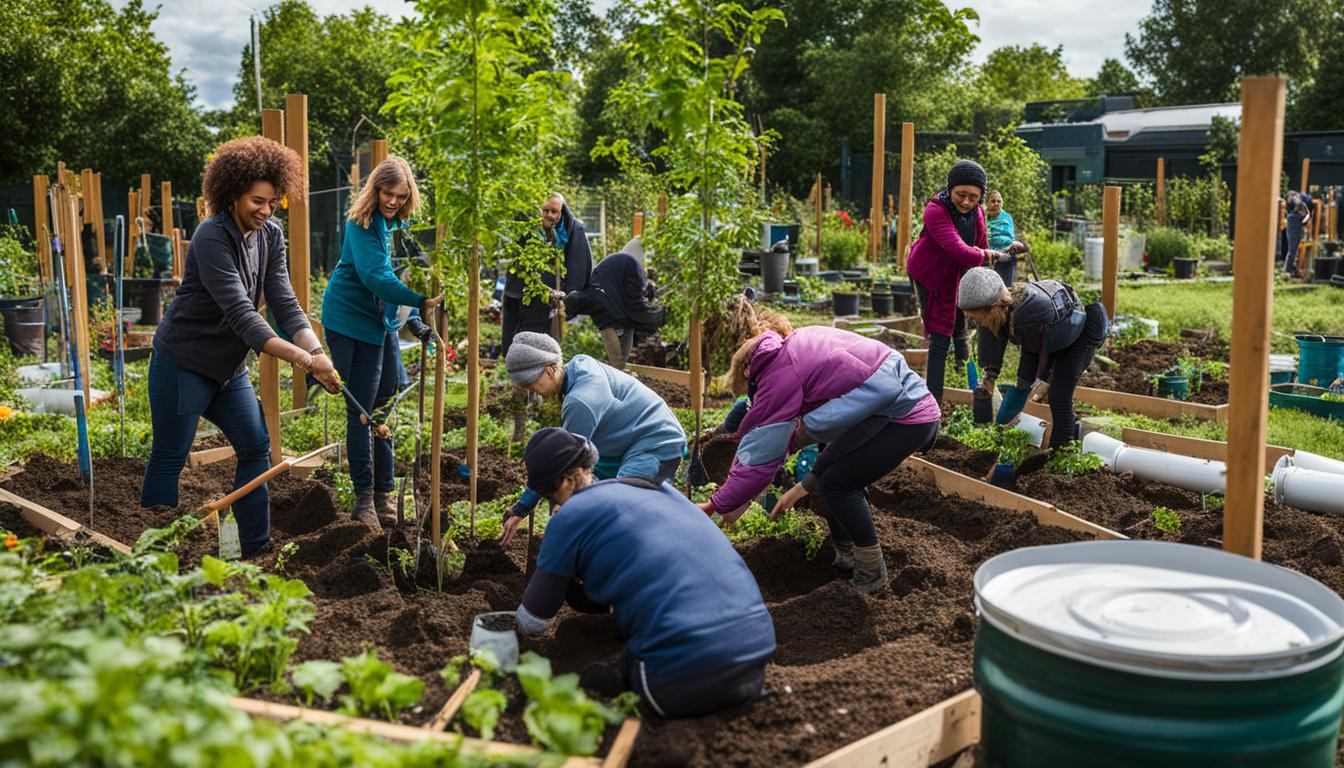 Iniciativas comunitárias para resiliência climática