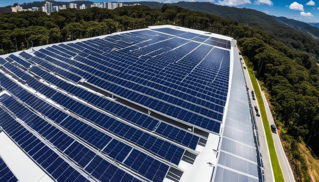 Sustentabilidade empresarial com energia solar