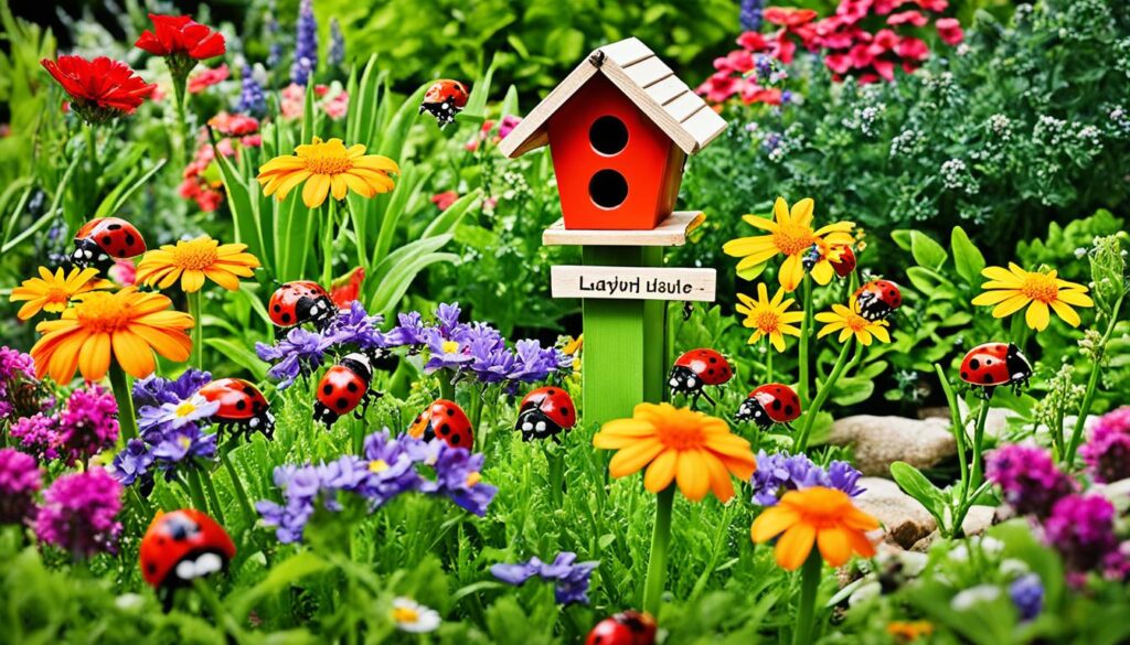 Como atrair joaninhas e outros insetos benéficos para o seu jardim