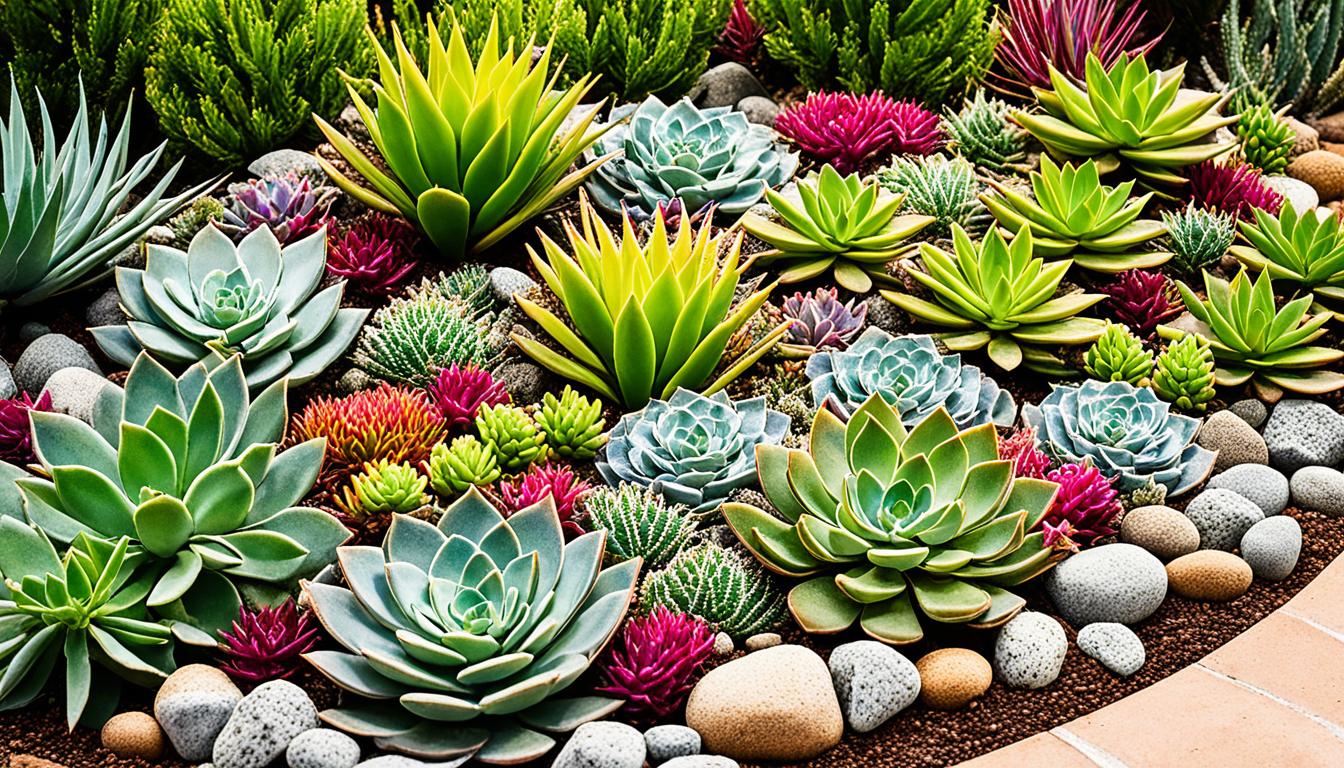 Como criar um jardim de plantas suculentas orgânicas