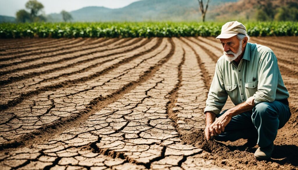 Efeitos das mudanças climáticas na agricultura e segurança alimentar