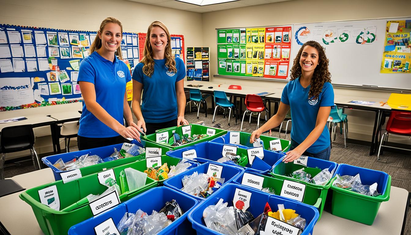Incentivando a reciclagem em escolas e instituições educacionais