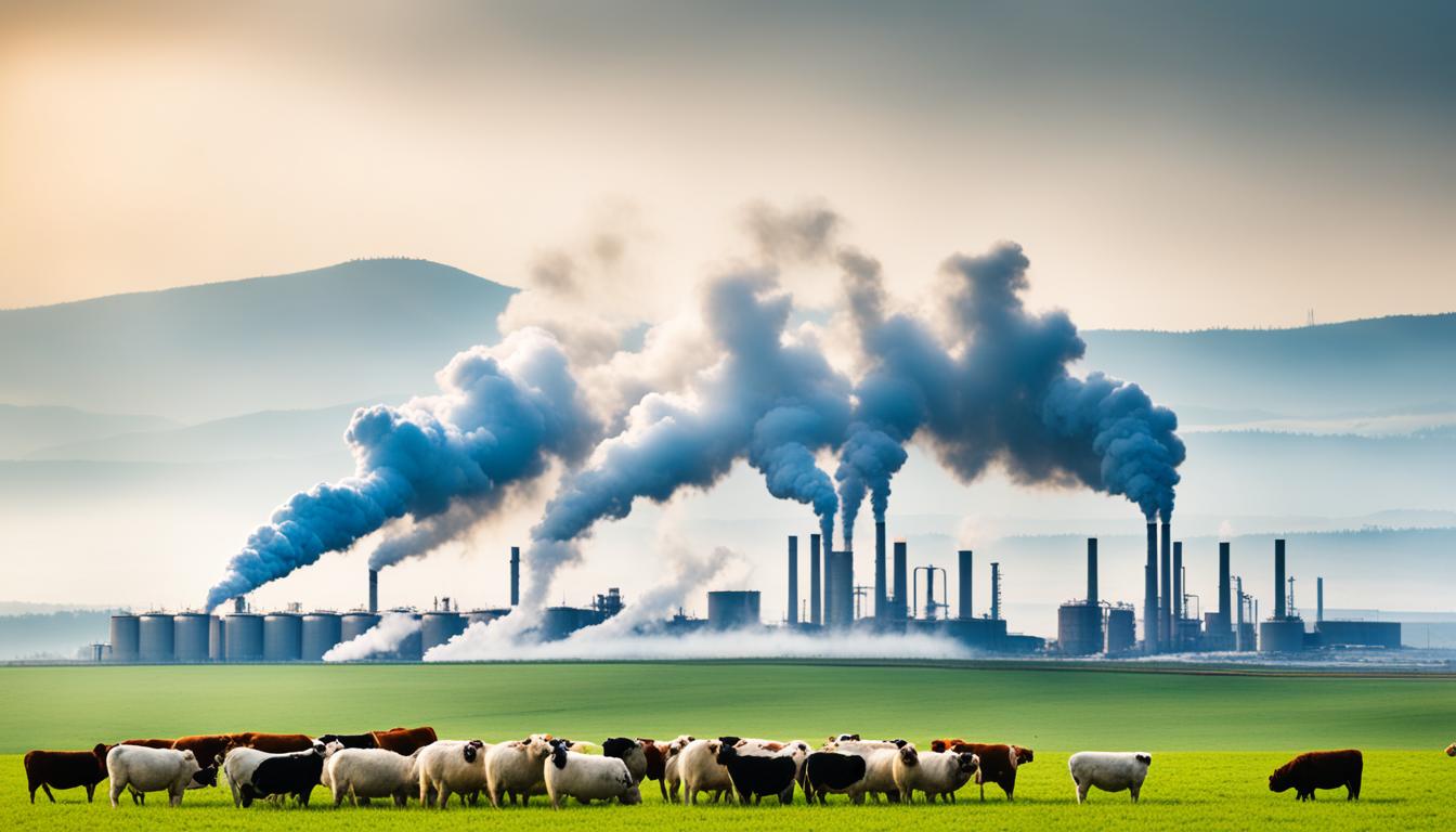 O papel da indústria agropecuária nas emissões de gases de efeito estufa