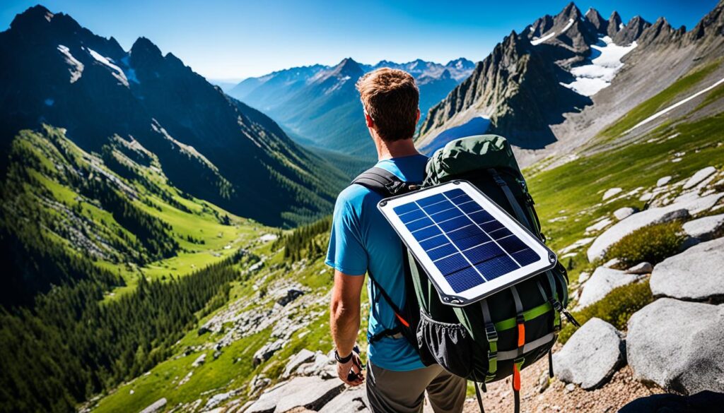 Placa flexível de carregamento solar ELFE