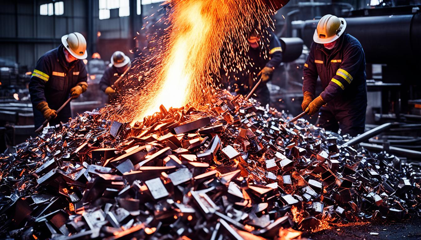 Reciclagem de metal: transformando sucatas em novos produtos