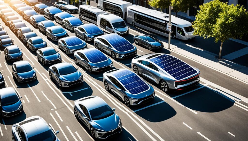 Veículos movidos a energia solar