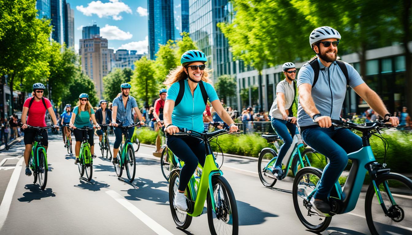 Bicicletas Elétricas Transporte Urbano Sustentável