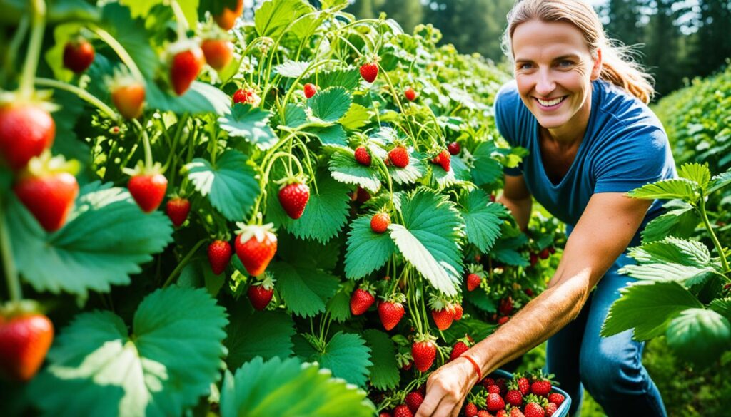 dicas para cultivar morangos sem produtos químicos