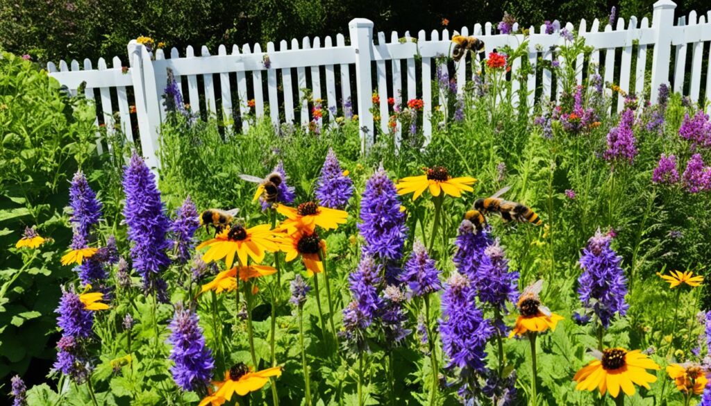 Cultivo de plantas melíferas para jardins