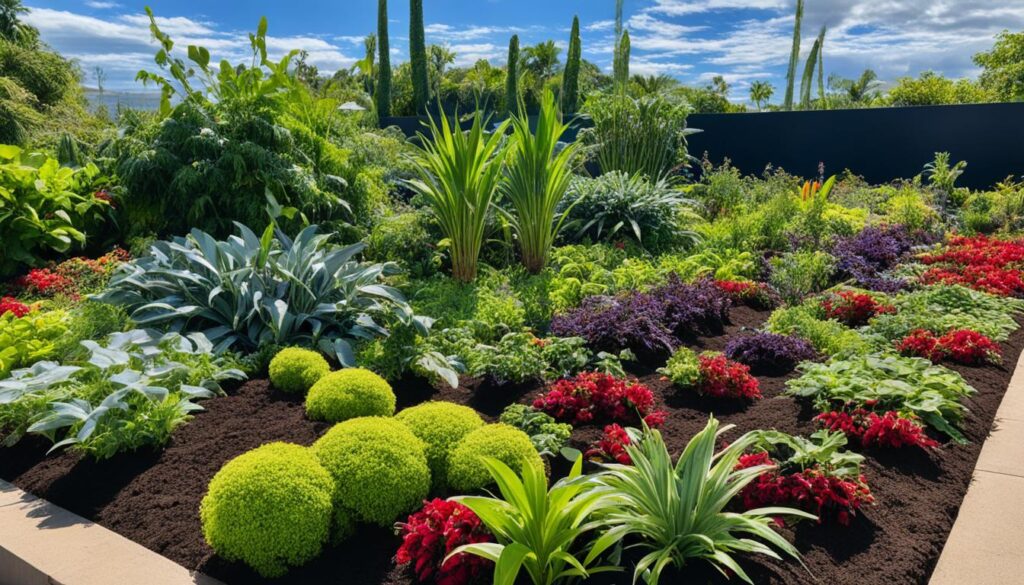 crescimento de plantas com fibra de coco