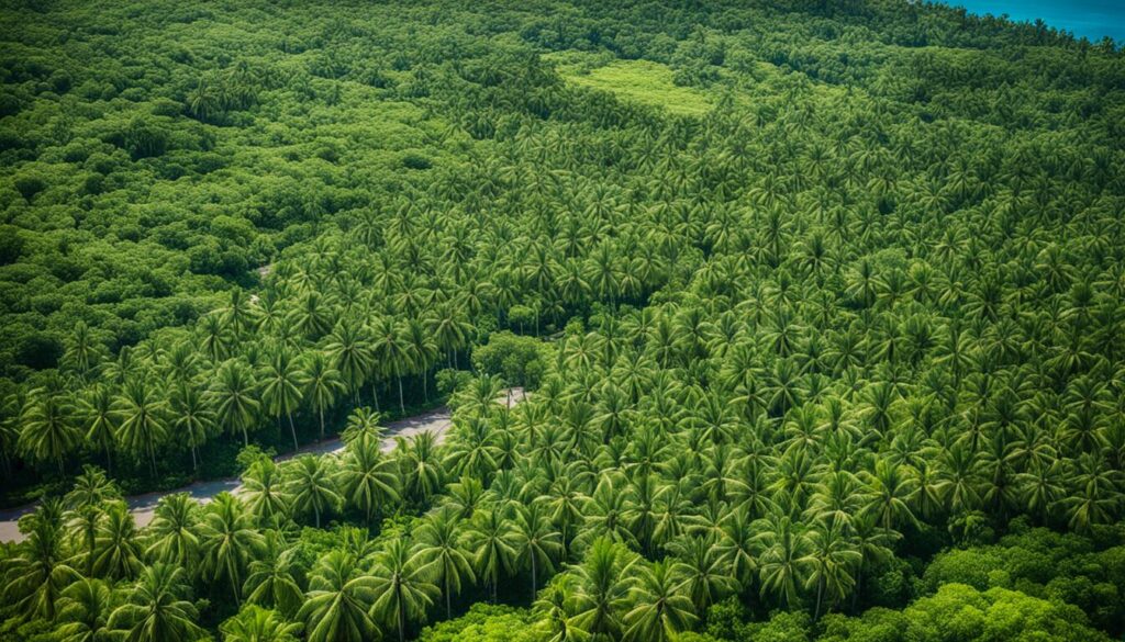 produção de coco verde sustentável